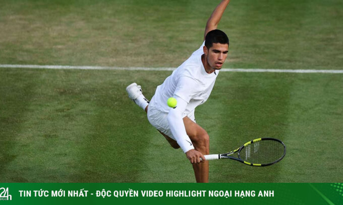 Video tennis Alcaraz – Otte: Chiến thắng chóng vánh, đến gần Djokovic (Wimbledon)