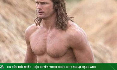 Để có body chuẩn của Tarzan, nam diễn viên phải “tập hùng hục” suốt 5 tháng ròng-Làm đẹp cùng sao