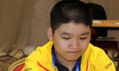 Thua Kiện tướng FIDE người Kazakhstan, Đinh Nho Kiệt bật khỏi tốp 5 U12 thế giới