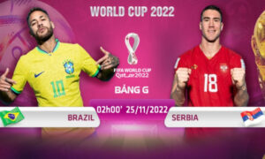 Xem trực tiếp World Cup 2022 Brazil vs Serbia VTV3