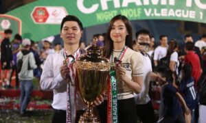 Con trai bầu Hiển đặt tham vọng cực lớn cùng Hà Nội FC