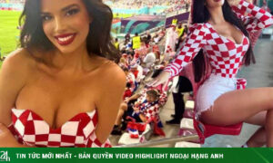Bất chấp phạt, người đẹp vẫn mặc kiểu váy “không chấp nhận nổi“ đi cổ vũ World Cup 2022