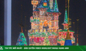 Lotte World “bật đèn“ đón Noel: Lâu đài rực rỡ vô vàn concept, cứ ngỡ lạc vào xứ cổ tích
