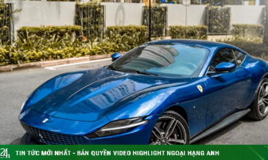 Siêu xe Ferrari Roma đầu tiên có mặt tại Việt Nam lên sàn xe cũ