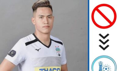 “Trung vệ thép” lò HAGL Thân Thái Toàn gia nhập CLB Bình Thuận