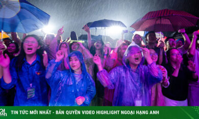 Hàng nghìn khán giả đội mưa hát cùng Ngũ Cung, Da LAB