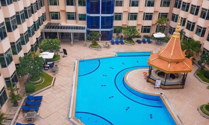 Cận cảnh khách sạn 4 sao nơi U22 Việt Nam đóng quân tại Phnom Penh