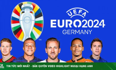 Lịch thi đấu bóng đá vòng loại giải EURO 2024 mới nhất