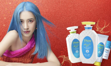 Lời chúc tết ấn tượng từ dầu gội Diane