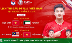 Lịch thi đấu vòng chung kết U23 châu Á 2024 mới nhất, lịch thi đấu U23 Việt Nam