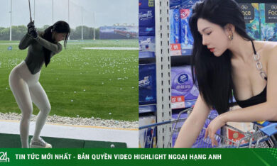 Mỹ nữ sở hữu vòng 3 tính bằng mét, mê đánh golf rèn đường cong hoàn mỹ