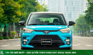 Giá xe Toyota Raize mới nhất tháng 6/2024, từ 498 triệu đồng