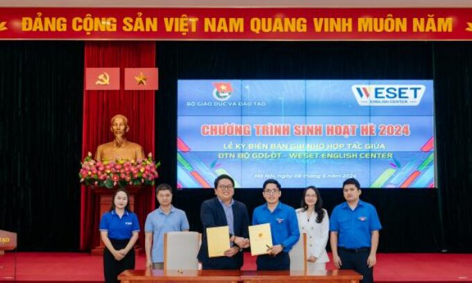 WESET tiếp tục hợp tác cùng Đoàn Thanh niên Bộ Giáo dục và Đào tạo