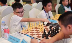450 kỳ thủ tranh tài tại giải cờ vua trẻ xuất sắc quốc gia năm 2024 tranh cúp Giga Gift