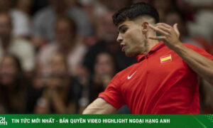 Video tennis Alcaraz – Humbert: Đẳng cấp vượt trội, đưa Tây Ban Nha vào tứ kết (Davis Cup)