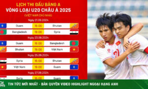 Lịch thi đấu vòng loại U20 châu Á 2025, lịch thi đấu ĐT U20 Việt Nam mới nhất