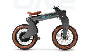 Xe đạp điện lai giữa scooter và xe đạp