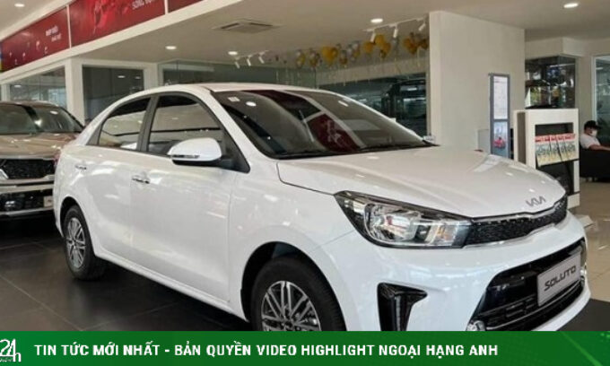 KIA Soluto giá từ 386 triệu đồng, giảm 50% lệ phí trước bạ