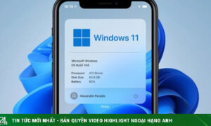 Bất ngờ với Windows 11 Mobile chạy trên điện thoại di động