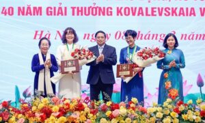 Hai nhà khoa học nữ được trao giải thưởng Kovalevskaia 2024