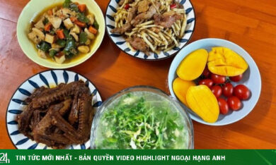 Thực đơn 4 món ngon lành, nhìn là thèm ăn cơm nhà