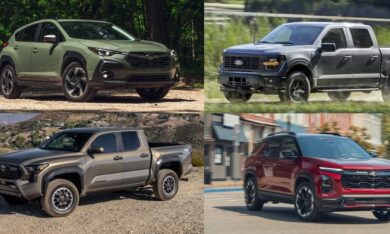 SUV và bán tải vẫn chiếm ưu thế