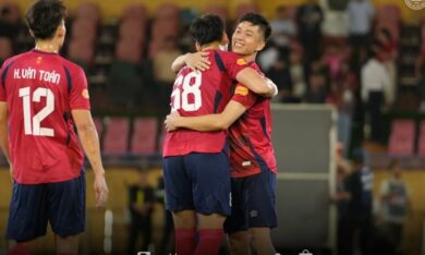 HLV Kim Sang-sik triệu tập “chuyên gia sút xa” của CLB CAHN?
