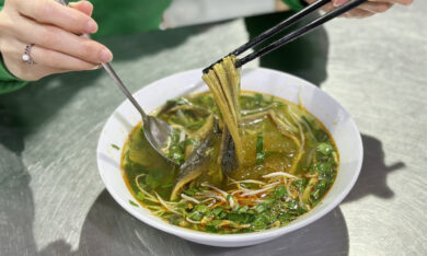 3 không khi ăn miến