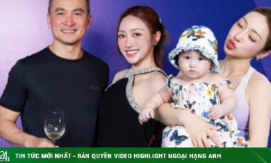 Bà xã Chi Bảo mê môn thể thao này hơn cả chồng, ẵm con theo để độ dáng