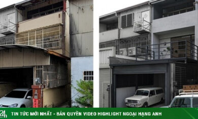 Căn nhà 40 năm tuổi “lột xác” thành nhà phố 3 tầng đẹp như phim