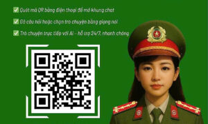‘Cảnh sát AI’ của Công an Hà Nội phục vụ người dân 24/24