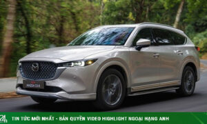 Giá xe Mazda CX-8 niêm yết và lăn bánh tháng 8/2025