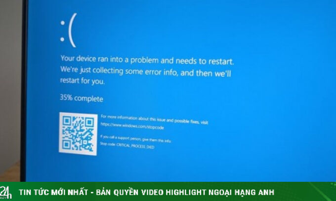 Microsoft thừa nhận sự cố khiến hàng loạt máy tính chạy Windows bị lỗi nghiêm trọng