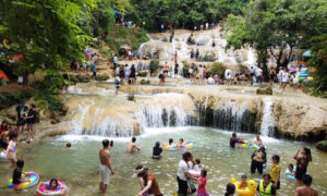 Thác nước kỳ vĩ cách Hà Nội hơn 100km, gắn liền truyền thuyết tình yêu