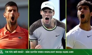 Gay cấn Alcaraz và Sinner đua ngôi số 1 cuối năm