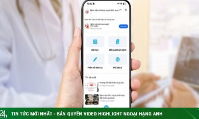 Có thể nhận kết quả từ bệnh viện tỉnh tới trung tâm y tế huyện qua Zalo