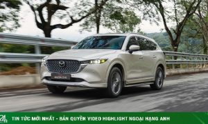 Giá xe Mazda CX-8 niêm yết và lăn bánh tháng 10/2025