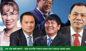 Vốn hóa sàn HoSE tăng gần 170 nghìn tỷ đồng, các tỷ phú Việt có thêm bao nhiêu tiền?