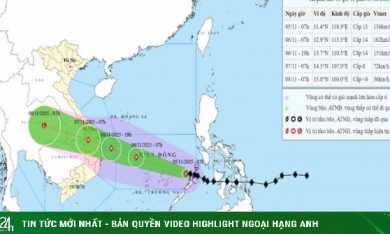 Bão số 13 tăng cấp 13