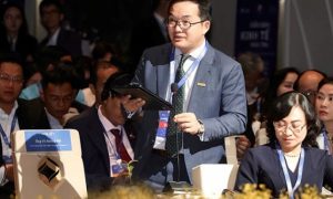 Nam A Bank “hiến kế” 3 mũi nhọn tài chính xanh thu hút vốn ngoại tại diễn đàn kinh tế mùa thu 2025